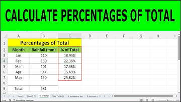Hoe bereken je het percentage van het totaal in Excel | Bereken % van het totaal stap voor stap