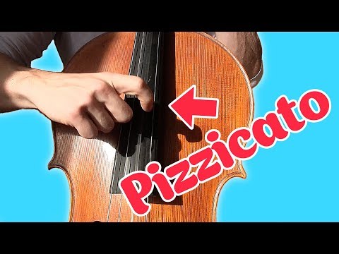 How to PLAY PIZZICATO on CELLO - a Beginners Cello Lesson | Basics of Cello