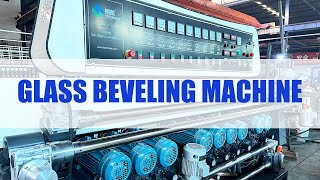 Glass straight line beveling machine/ edging machine for mirrors