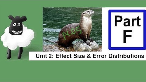 Advanced Statistics Main Lecture Unit 2 Part F