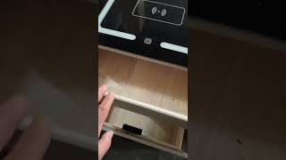 Smart Nightstand Touch Control System ✨ | OEM Furniture Factory China