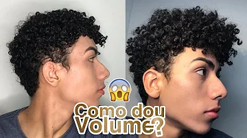 O que é bom para aumentar volume do cabelo masculino?