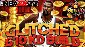 this GLITCHED 6’10 KEVIN DURANT BUILD is OVERPOWERED in NBA 2K22 NEXT GEN! BEST POINT FORWARD BUILD!