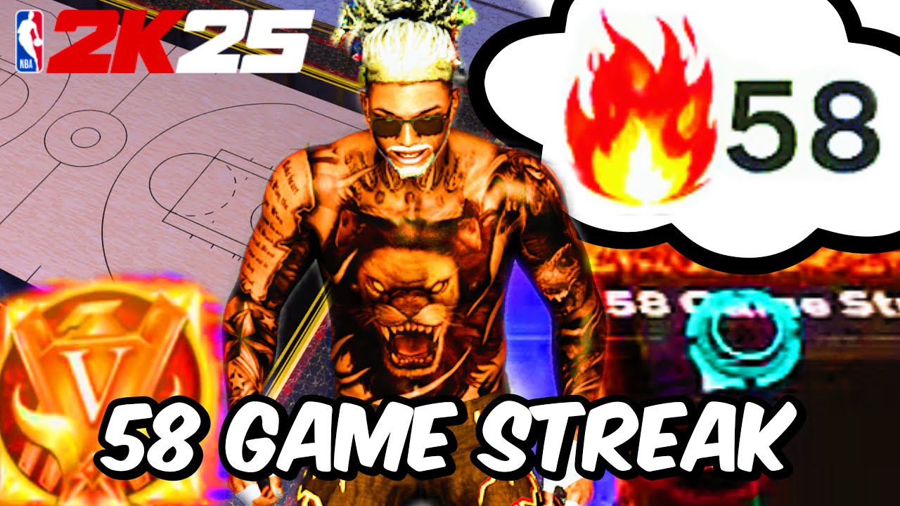 I HIT VET 5 WHILE ON A 58 GAME STREAK 🔥‼️