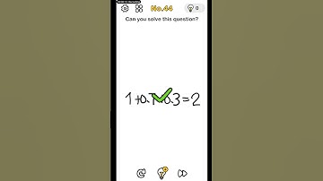 How To Solve Brain Out Level "44" Can You Solve This Question | Brain Out Level 44 | #shorts
