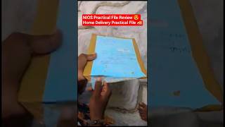 NIOS Practical File Handwritten Solution Home Delivery 2026 | NIOS Admission On-demand video | #nios