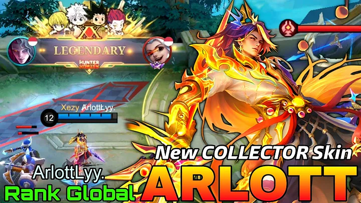 Aeon of Twilight Arlott New COLLECTOR Skin Gameplay - Top Global Arlott by ArlottŁyy - Mobile Legend
