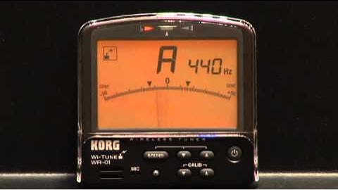 KORG -- Sax Embouchure, Intonation, and Vibrato Tips using the Wi-Tune Wireless Tuner