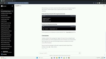 pip install multiple packages at same time