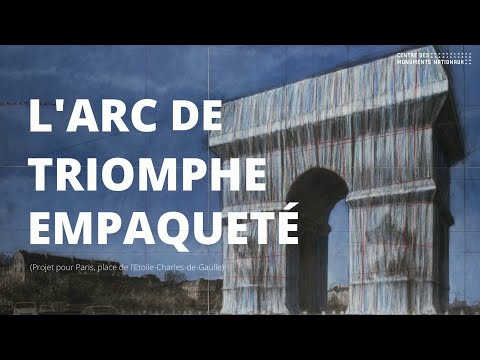 Video: Arc De Triomphe Förpackas I Tyg Av Konstnären Christo