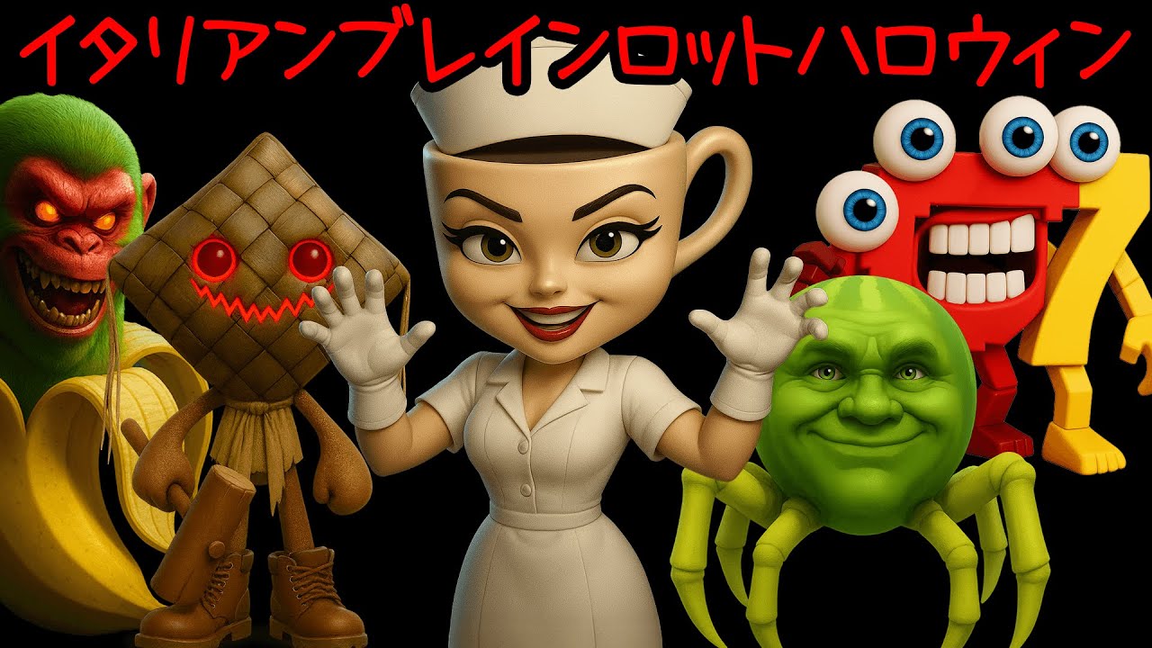 🎃Italian Brain Lot Halloween - YouTube