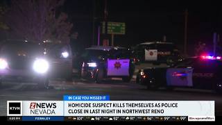 Montana homicide suspect died by suicide in northwest Reno