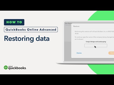 Video: Làm cách nào để sao lưu tệp công ty của tôi trong QuickBooks trực tuyến?