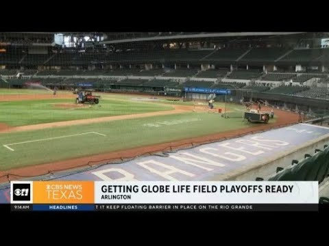 Texas Rangers fans pack Globe Life Field for first home playoff