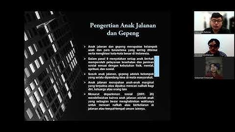 Kota dan Anak Jalanan (Gelandangan dan Pengemis) - Presentasi Kelompok 11