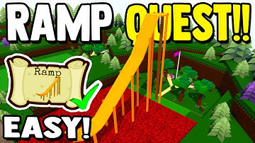 RAMP QUEST (2022) TUTORIAL!! | Build a Boat for Treasure ROBLOX