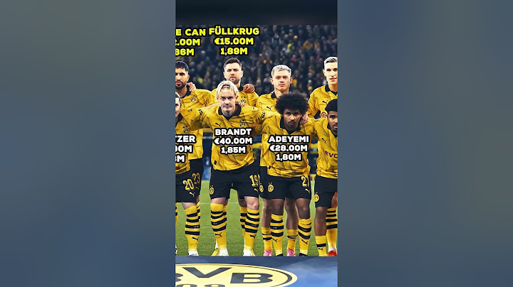 Dortmund 4-2 Atletico Madrid (5-4) - Squad UEFA Champions League 2023/24 Quarter Final Second Leg