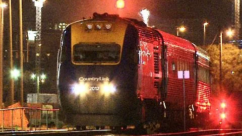 Countrylink XPT passenger train - Paxman Diesel Train in Australia - PoathTV