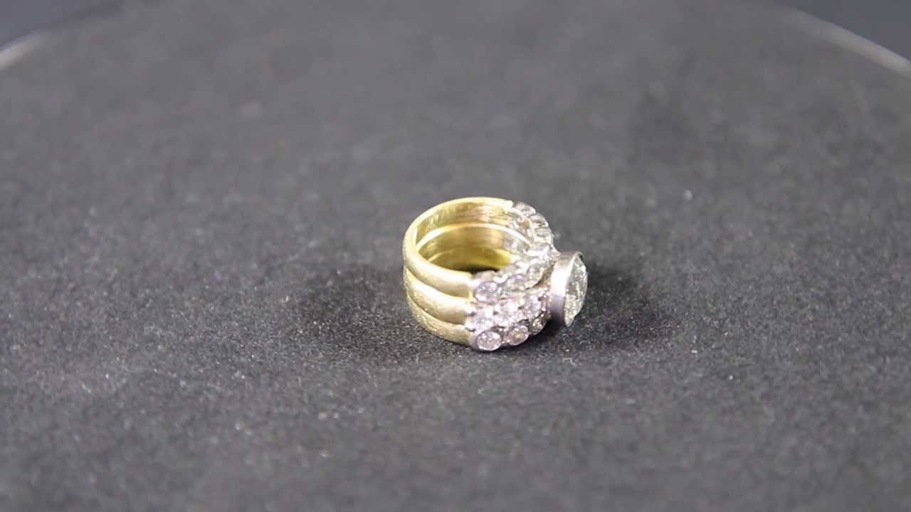 18ct yellow gold half round band Ring Johanna Mroz Jewellery Albury Wodonga