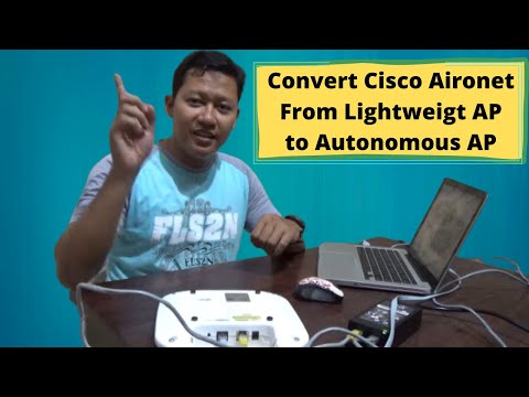 Convert Cisco Aironet 1602i From Lightweight AP to Autonomous AP - COMPLETE