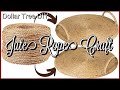 Jute Rope Crafts Ideas Easy | Dollar Tree Crafts Ideas | Boho Home Decor On A Budget