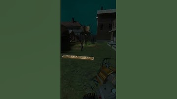 Gravity Gun In Half-Life 1 Gold Source its impressive #halflife #halflife2 #shorts