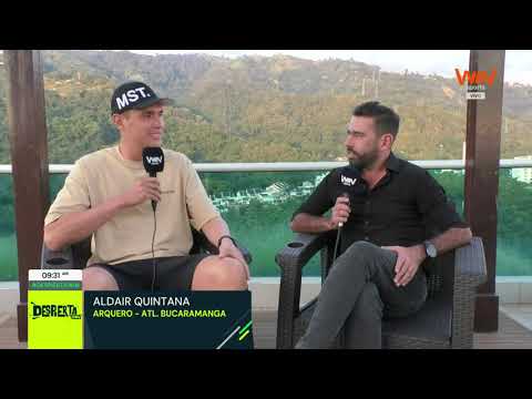 ¿Aldair Quintana se va de Bucaramanga para el segundo semestre? El portero del 'Leopardo' habló. 🔰⚽🏆
