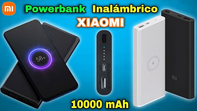 Cargador Inalambrico Xiaomi 10w Wireless Powerbank 10000mah