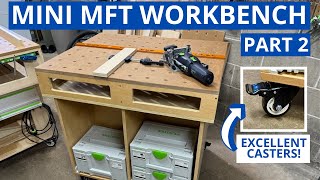 Mini DIY MFT Workbench - Finished Product & How I Plan to Use It