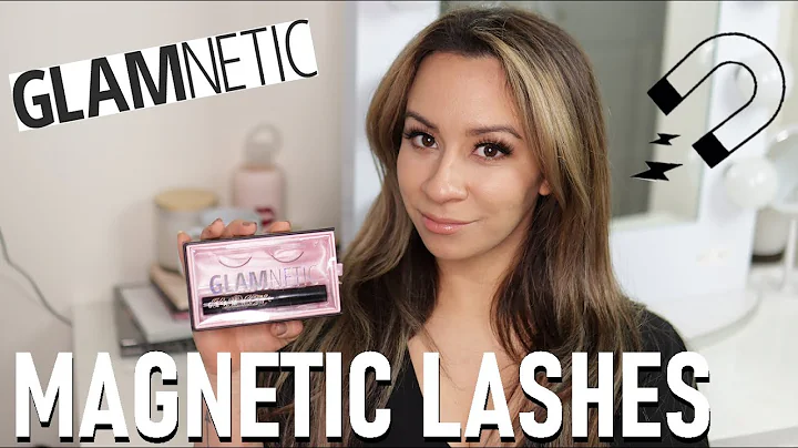 MAGNETIC LASHES REVIEW | GLAMNETIC LASHES TRY ON