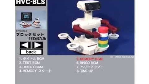 Famicom 20th Anniversary Game Music DVD - Robot Block (Stack-Up)