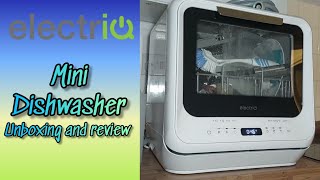 £279 ElectriQ Mini Portable Countertop Dishwasher  A REAL BUYERS Review and Impressions