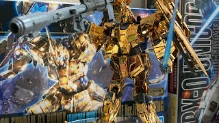 家にあるガンダムプラモデルを紹介してみた！【ガンプラ】【ユニコーンガンダム】【ゴールド金】