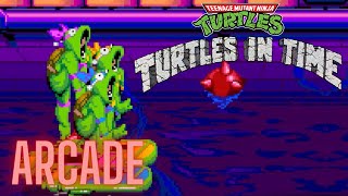 Teenage Mutant Ninja Turtles: Turtles In Time 3 Player Arcade playthrough