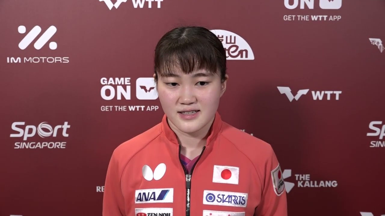 インタビュー】大藤沙月 チュ・チョンヒとの国際ペアで初勝利「いい