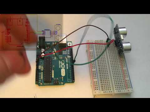Video: How To Connect HC-SR04 Ultrasonic Rangefinder To Arduino