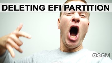 #563 - Q&A: How to delete a protected EFI disk partition?