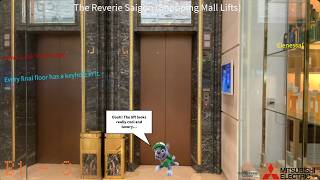 Mitsubishi Elenessa MRL @ The Reverie Saigon (District 1), HCMC, VN (Shopping Mall Lifts)