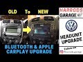 VW Mk5 Golf OEM Radio Upgrade | Added Bluetooth & Apple CarPlay