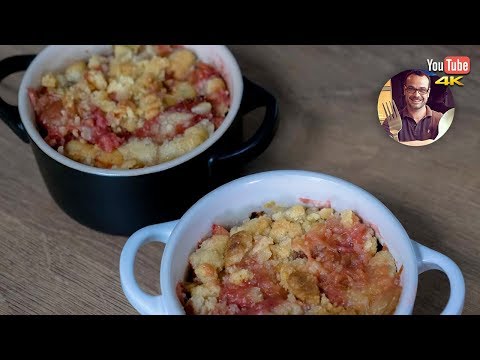 crumble-fraise-rhubarbe-|-recette-dessert-facile-et-rapide