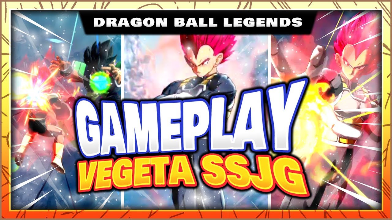 PREVIEW GAMEPLAY VEGETA SSJ GOD + REPLAY GAMEPLAY GOKU SSJ GOD DRAGON BALL LEGENDS