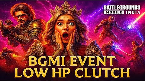 Tiger Abhi BGMI Event Low HP Clutches #bgmi #bgmivideos #tigerabhi