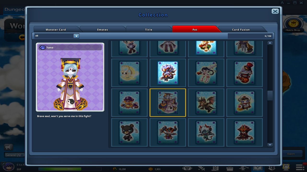 Grand Chase Classic World Harrier Pet Part 2 - YouTube