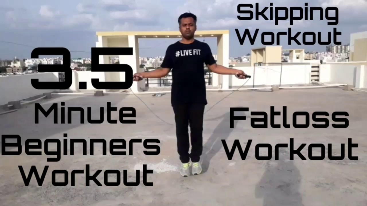 Skipping workout Beginner workout at HomeFat loss workoutRassi