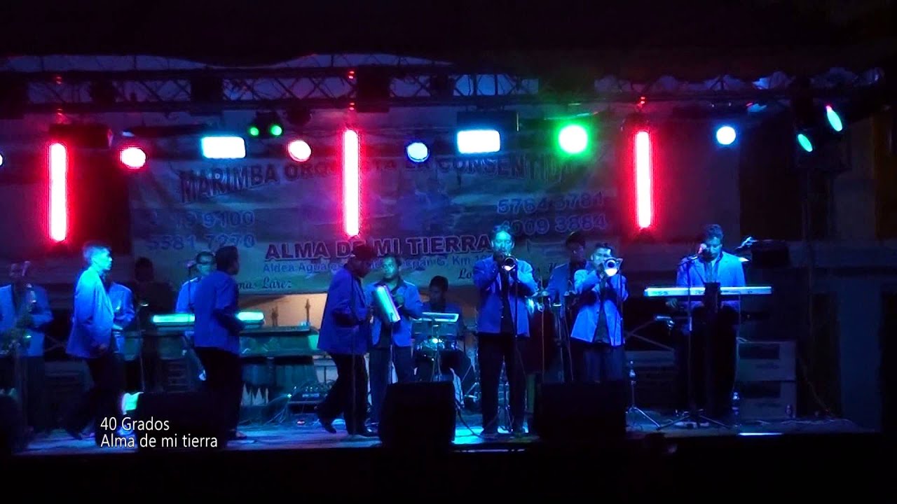 Marimba Orquesta Alma de mi Tierra San José Poaquil YouTube