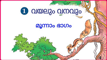 STD4 EVS CLASS PART 3 - വയലും വനവും. Field and Forest - NOTE BOOK