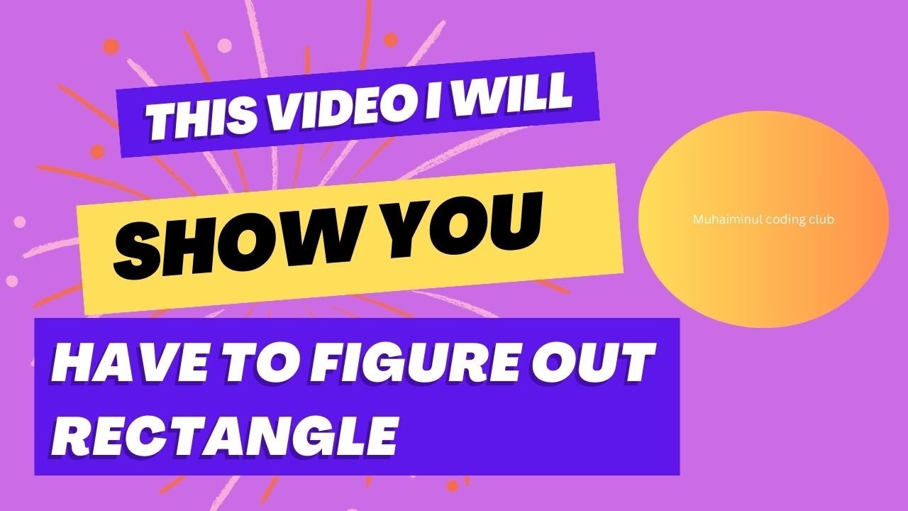 How to calculate reactangle in python - YouTube