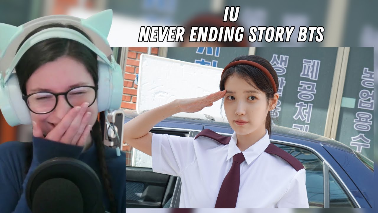 Reacting to Behind the Scenes of IU's 'Never Ending Story' Music Video