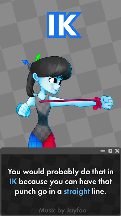 How 3D Animation Works: FK vs. IK #shorts #3d #animation #tutorial