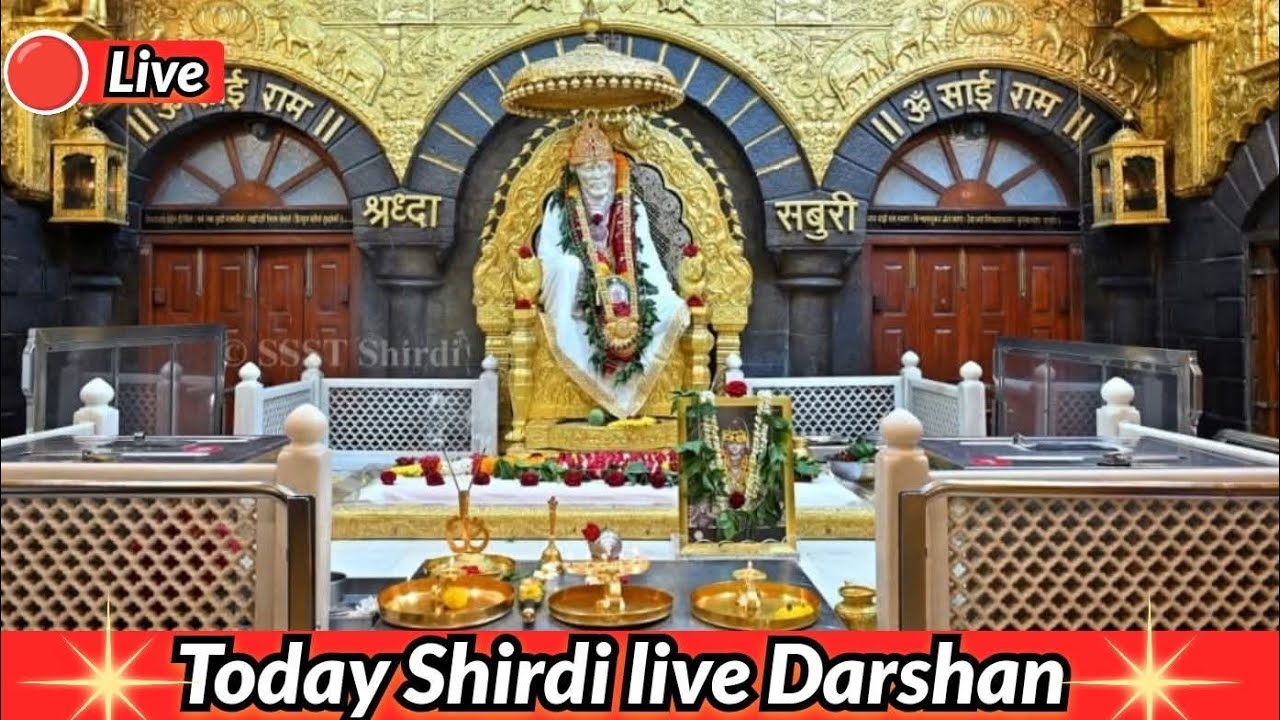 🔴Live Darshan Today Shirdi || February 28/02/2026 ||